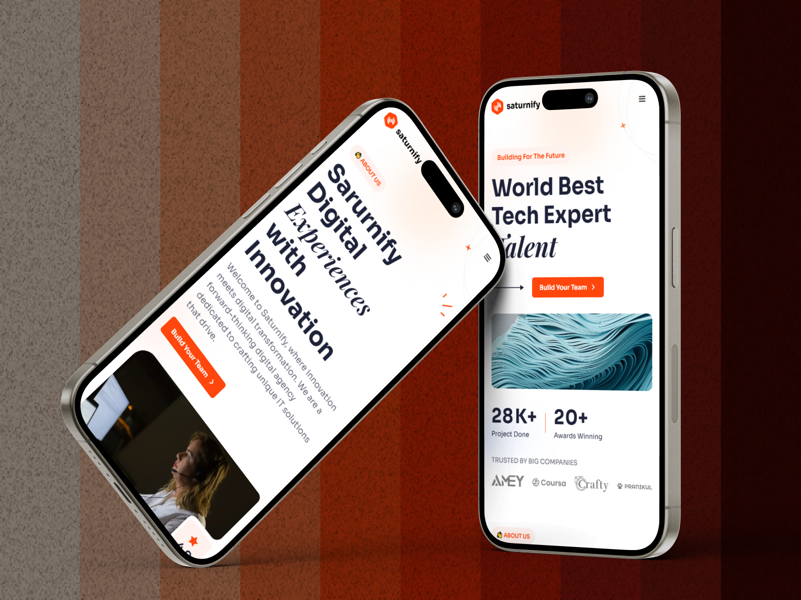 Saturmify - Digital Agency Webflow Template app design branding creative creative agency design digital agency figma graphic design logo mobile app motion graphics pixoora saturnify style guide tranding typrography ui uxui web design webflow