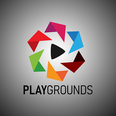 "PLAYGROUNDS" LOGO ✨ branding design graphic design logo logo design vector