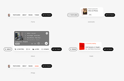 Dynamic navigation states design dribbble figma ui uidesign userinterface