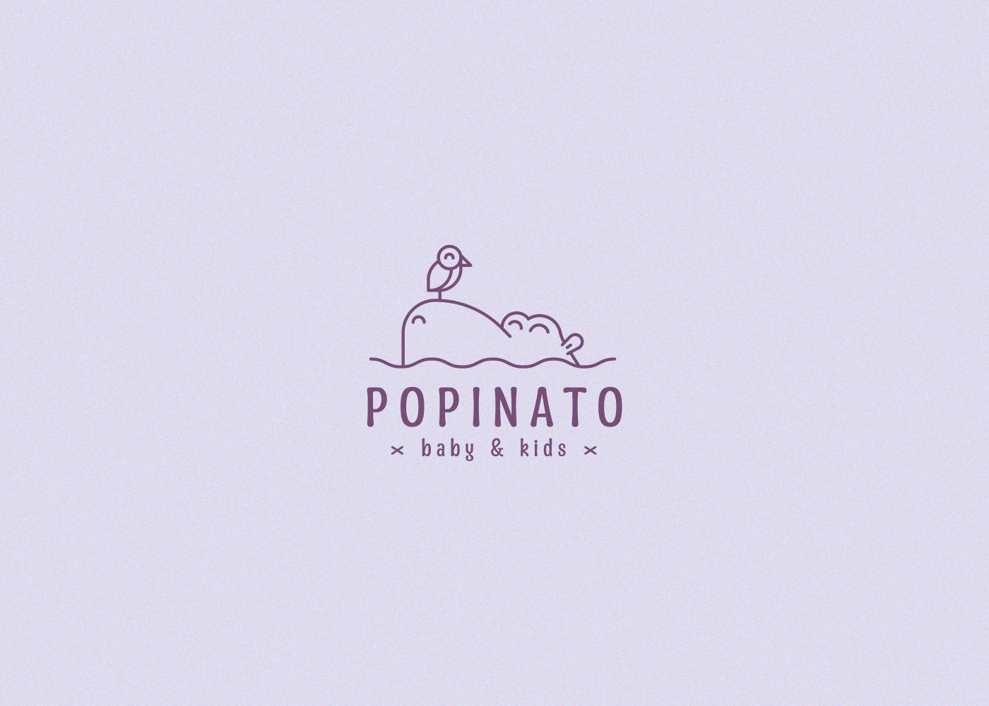 Popinato brand branding graphic design logo logo responsive logo sytem logo variations logodesign logomark logos logotype