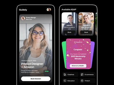 Mentor Finder adplist book session connect with mentors connecting mentors mentees expert guidance find mentor get mentor linkedin mentee mentor mentorcruise mentoring mentorship mentorship session mobile mobile app networking product design ui ux