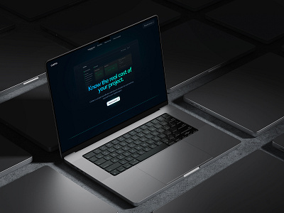 Coshto — Landing page bento dark mode figma gradient landing ui webdesign