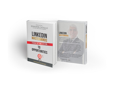 LinkedIn Mastermind book cover booklover cover design creative design designoftheday graphic design linkedin mastermind mockup target