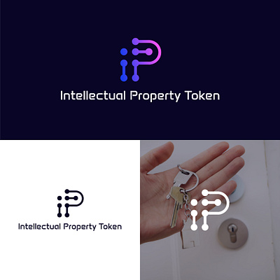 INTELLECTUAL PROPERTY TOKEN branding graphic design logo