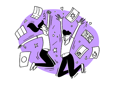 Illustration about learning foreign languages graphic design learning foreign languages outline sketch.