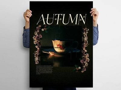 Autumn Poster Design branding design graphic design logo poster posterdesign