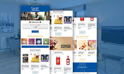 JustSimcoe HTML Email Template Design design email email design email template html email newsletter newsletter template responsive email template