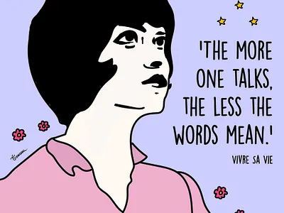 anna karina illustration