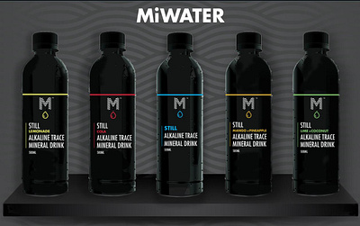 Don't drink ordinary, drink MiWater brand identity design branding design graphic design illustration logo product design