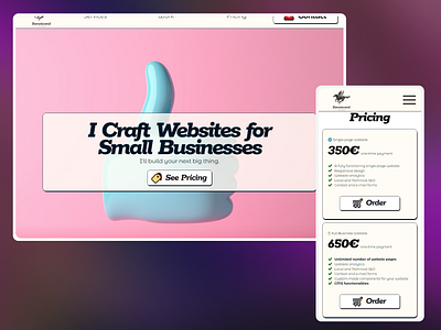 A Cute Digital Agency event landing page framer landing page ui