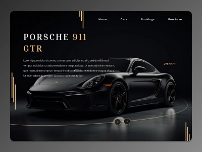 Porsche website 3d animation app branding car design graphic design illustration logo motion graphics porsche ui ux vector website