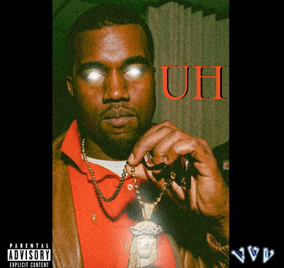 Artwork • nimeni x Axelito - YE UH artwork branding design graphic design kanye music photoshop simple trap