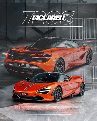 McLaren Poster branding graphic design social media