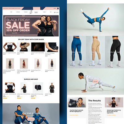 Fitness Accessories branding build design droshipping fitness fitness website graphic design kajabi logo redesign shopify design store store design store owner website website design website store wordpress