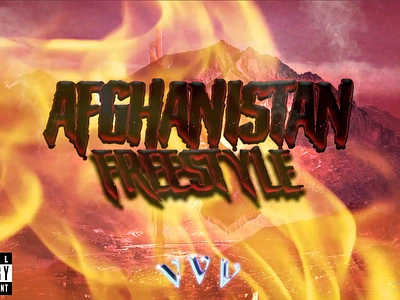 Visual • nimeni - Afghanistan Freestyle branding design fire graphic design logo music photoshop premiere text trap visual