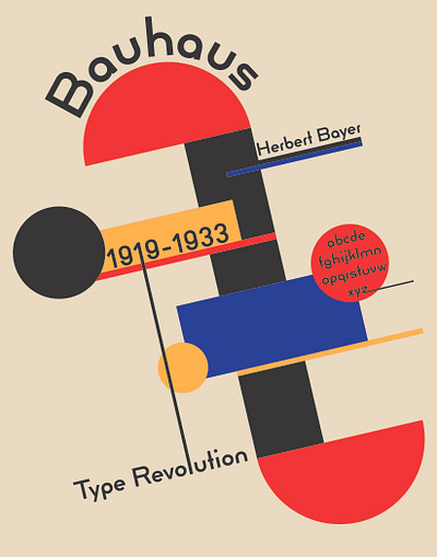 Bauhaus Design Assignment graphic design