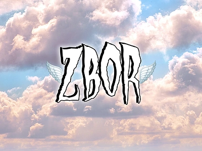 Artwork • nimeni(lupu) x kyp - Zbor artwork branding clouds design graphic design logo music photoshop simple text trap visual