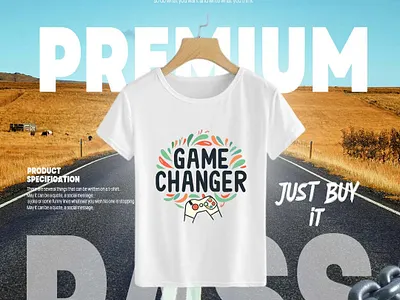 Design a creative T-shirt Poster brand branding creativity design dressing illustrator photoshop post poster premium shirts t shirt wearing