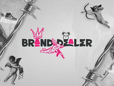 Brand Dealer | Streetwear Promo & Logo Animation after effects animated logo animation branding calligraphy gif graffiti graph graphic design identity lettering logo logo reveal motion motion graphics photoshop typography ui visual visual identity