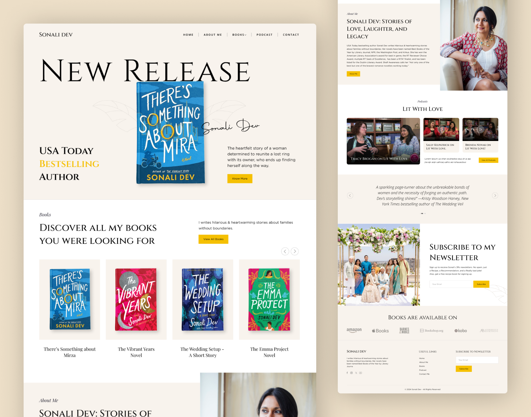 Example of Word Press Website Design & Development