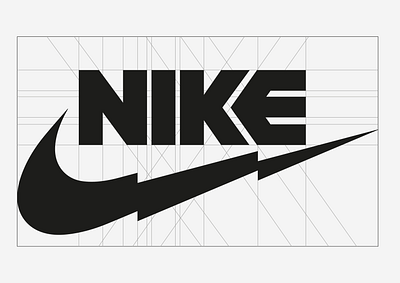 LOGO - NIKE branding design font graphic design icon identity illustration logo marks monogram nike sport symbol type ui