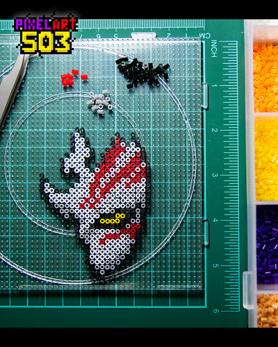 "Bleach" beads