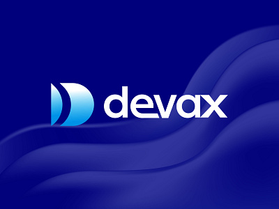 Devax Software Logo Design Exploration agency app logo branding design gradient icon logo logo design logo mark maxoint modern logo saas software company software logo startup tech company tech logo technology vector web logo