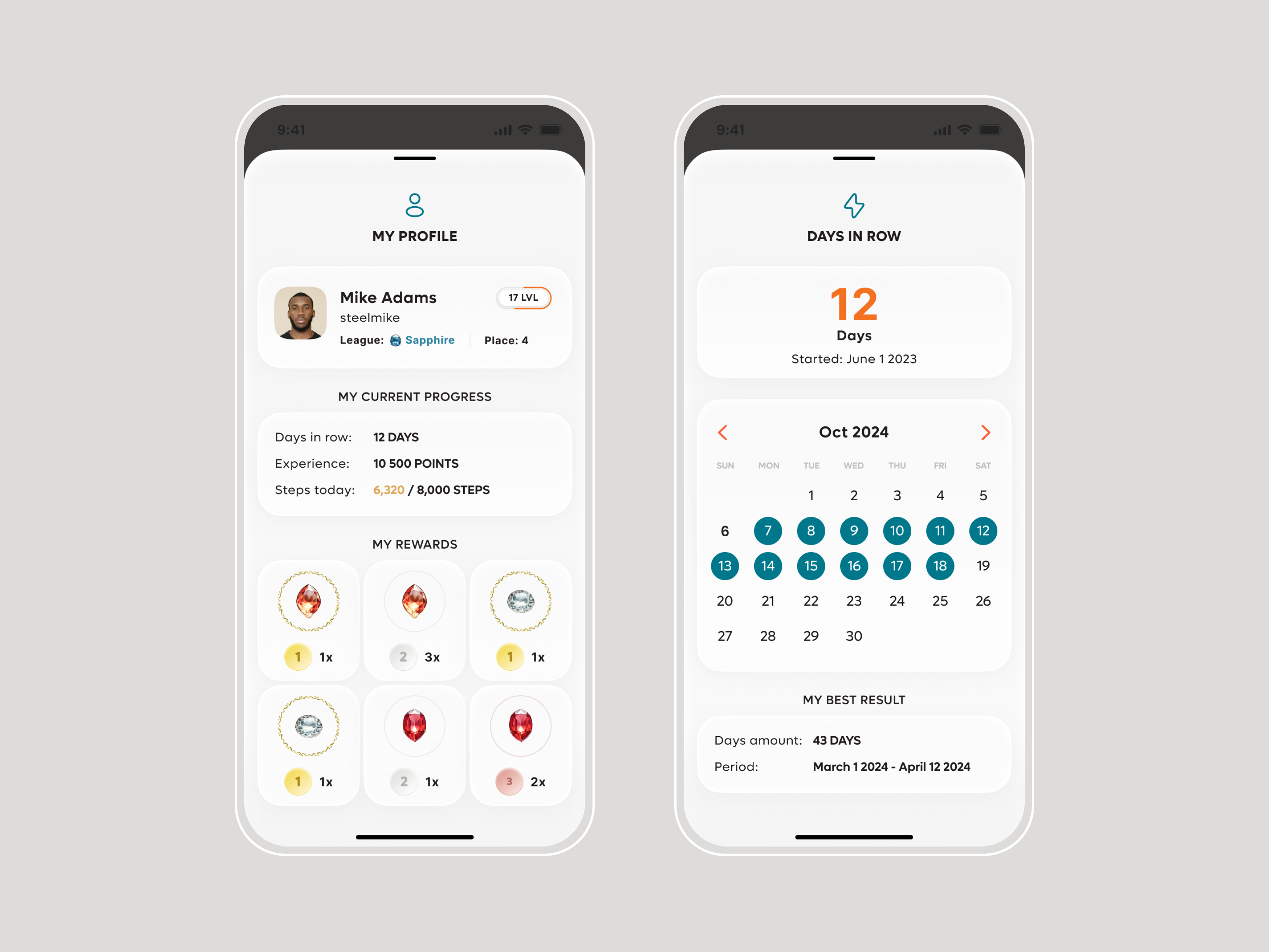 Example of Mobile App Design (I Os / Android)