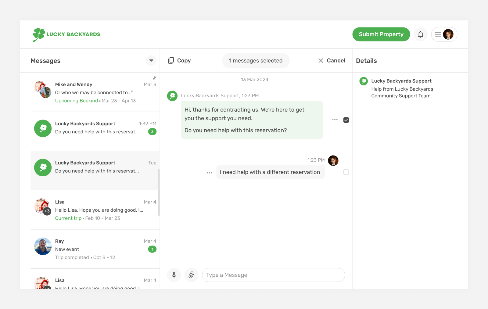 Customer Support Messaging by Sonya Bortnik on Dribbble