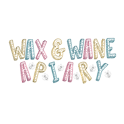 Wax & Wane Apiary (Primary, secondary and logo mark) adobeillustrator bees branddesigner branding design designboss designerboss femaledeisgner graphic design graphicdesign graphicdesigner graphics illustration logo logodesign logodesigner thebriefcollective ui vector womenindesign