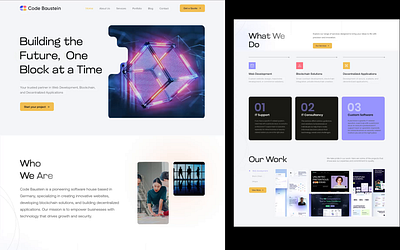 Website UI animation branding motion graphics ui