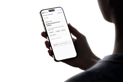 Detect AI - Mobile app ai app detect ai humanize app mobile app ui web design writting app