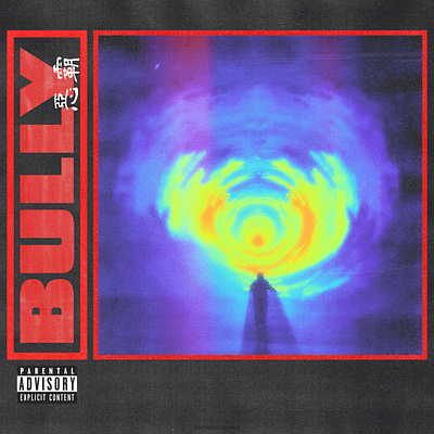 BULLY artwork graphic design music photoshop gradient