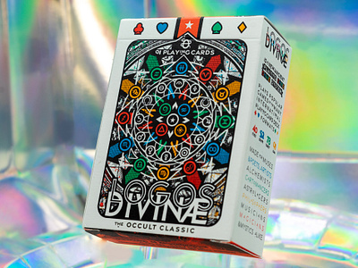 LOGOS DIVINÆ Playing Card Game System ancient astrology branding card game game mythology packaging tabletop