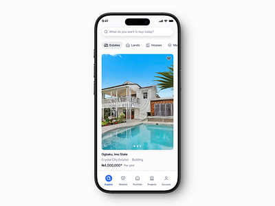 CCDL - Real estate mobile app airbnb style buy and sell properties mobile app properties real estate ux web design