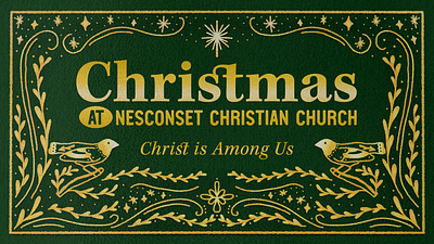 Christmas Graphic 2024 for Nesconset christian christian design christian illustration christmas christmas graphics christmas illustration church church media design graphic design illustration procreate