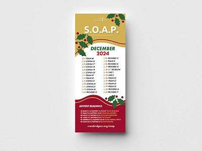 Christmas Themed Bible Bookmark Design adobe illustrator bookmark design design graphic design mockup print design typography vector