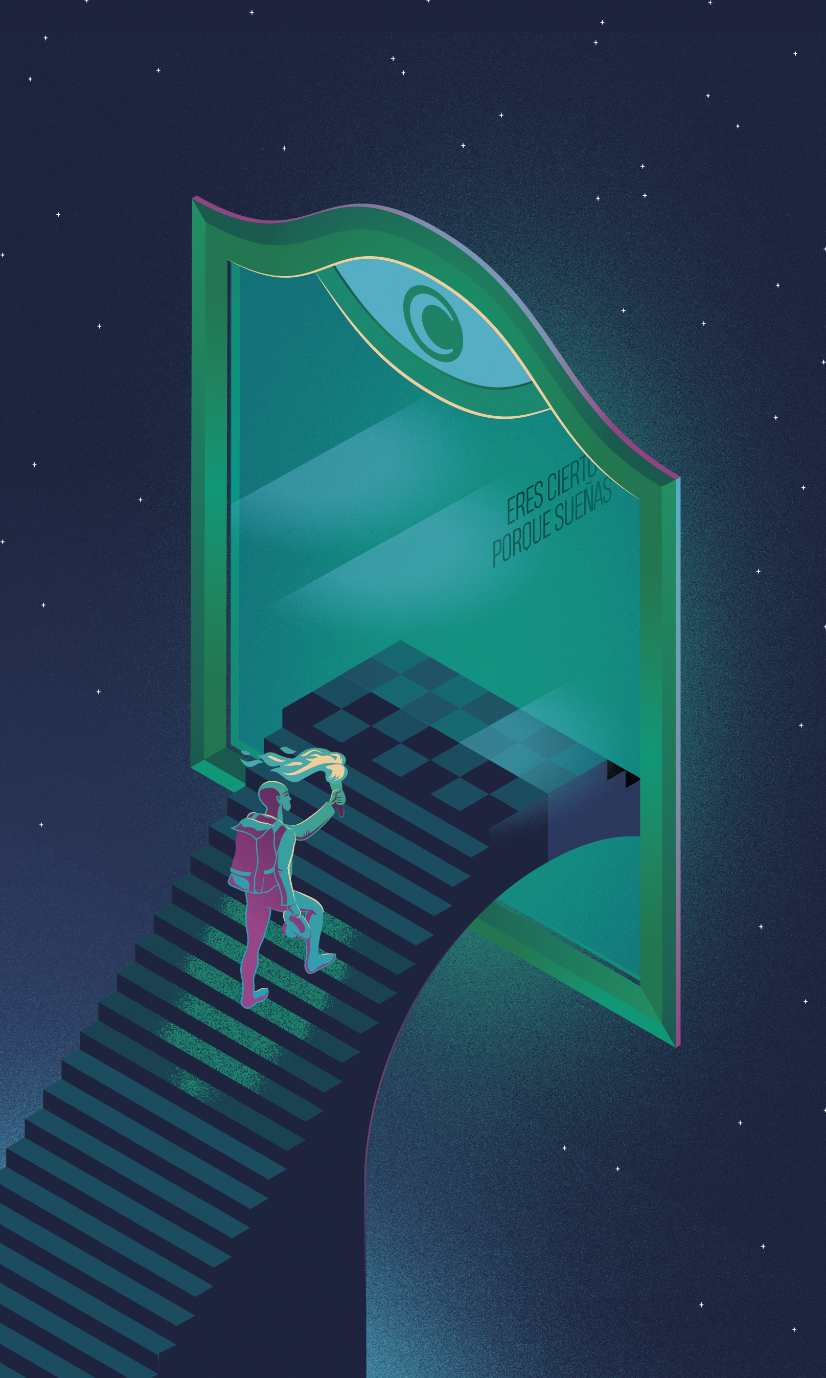 Ensoñador adobe ilustrator art arte digital ilustration diseño gráfico graphic design illustration ilustración ilustración digital vectorial art