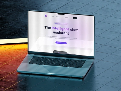 SmartLens - AI Chat Bot Landing Page ai artificial artificial intelligence chat chat app chat bot chatbot clean design landing page landingpage ui ux web design website