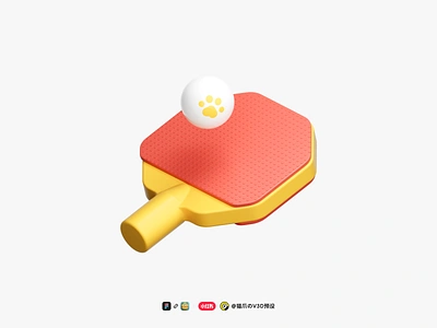 3D Table tennis 3d figma icon ping pong table tennis v3d vector to 3d