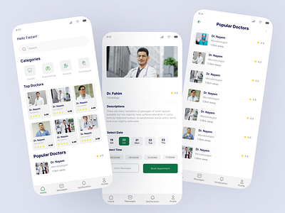 Health Care Mobile app appointmentbooking digitalhealthcare doctorappointment doctorondemand ehealth healthandwellness healthappdesign healthcareapp healthcareux healthtech medicalapp medicaldashboard medicalinnovation medicalui mobilehealthcare modernhealthcare onlineconsultation patientcare telehealthsolutions telemedicine