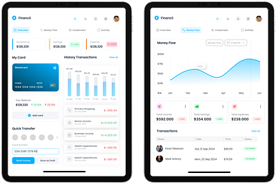 FINANCE TYME READT STEADY... graphic design ui