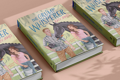 The Grump Whisperer X Débora Islas book cover characters love painterly publishing