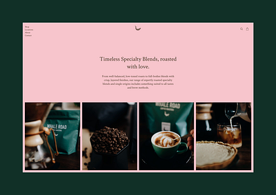 Specialty Coffee webshop coffee design e commerce ecommerce ui ux web design webdesign webshop