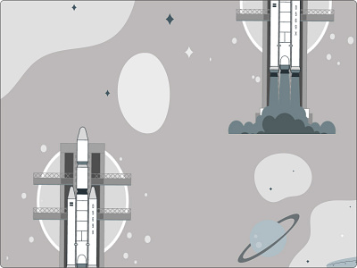 Rocket Launch animation designinspiration dribbbleshots splashscreen ui userexperience ux