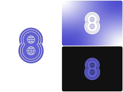 Number 8 + Globe logo mark brand branding clothing logo clothing shop earth logo globe globe logo letter logo minimal logo modern logo number logo number number 8 logo planet logo simple logo street shop timeless logo urban logo urban shop