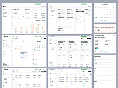 Sales CRM Design - Nozti crm crm application crm dashboard crm kanban board crm software crm tools customer relationship management dashboard deals pipeline leads management dashboard management system realestate crm saas design sales analytics dashboard sales automation sales management dashboard ui uiux design web design