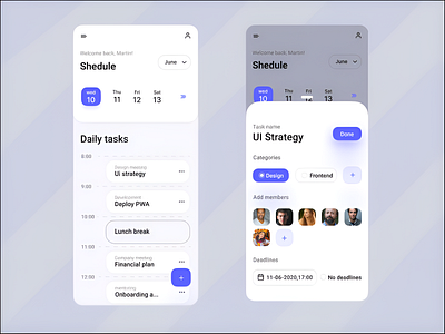 Calendar App Design app app design calendar app design interface ui ui design ui ux design ux