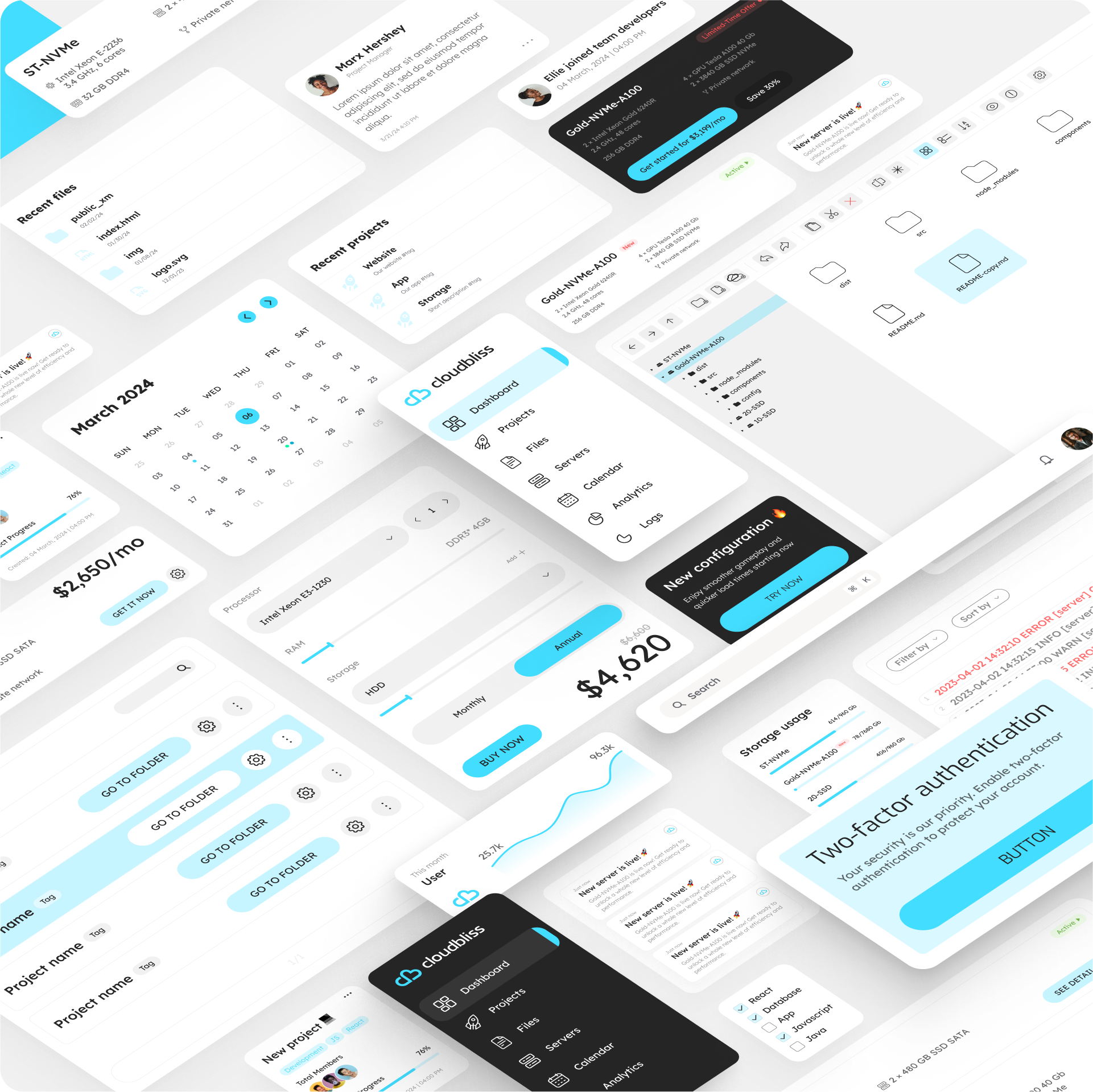 Cloudbliss: Visual Identity System brand refresh branding design inspiration interactive design logo design ui design uiux ux design uxresearch visual design web design webdevelopment website
