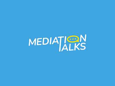 Mediation Talks - Logo Design chat logo pop up chat pop up chat logo talk talk logo wordmark wordmark logo